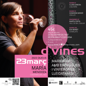 COMPLET Maridatge d'vines MARÍA MENDOZA (23/03/23)